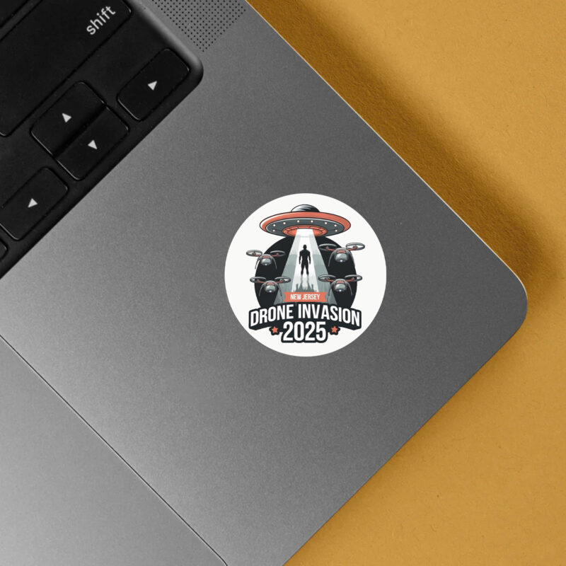 NJ Drone Invasion 2024 Sticker