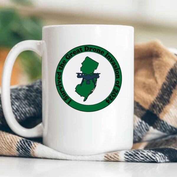 NJ Drone Invasion Holiday Mug