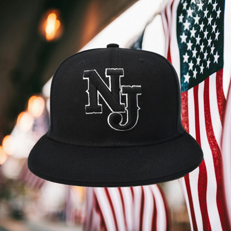 NJ New Jersey Baseball Hat