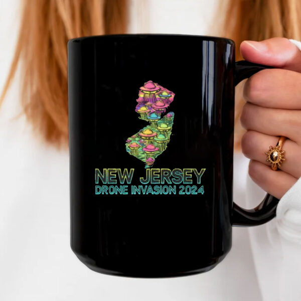 NJ New Jersey Drone Invasion Mug