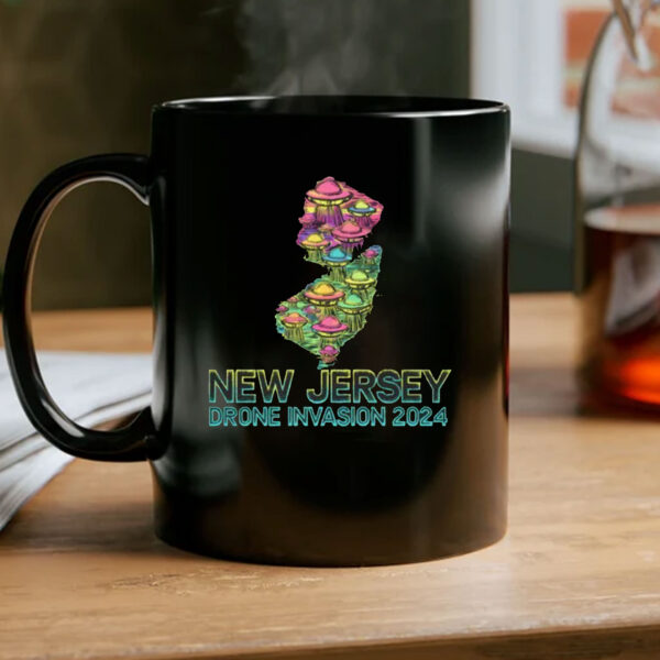 NJ New Jersey Drone Invasion Mug