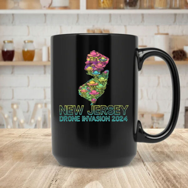 NJ New Jersey Drone Invasion Mug