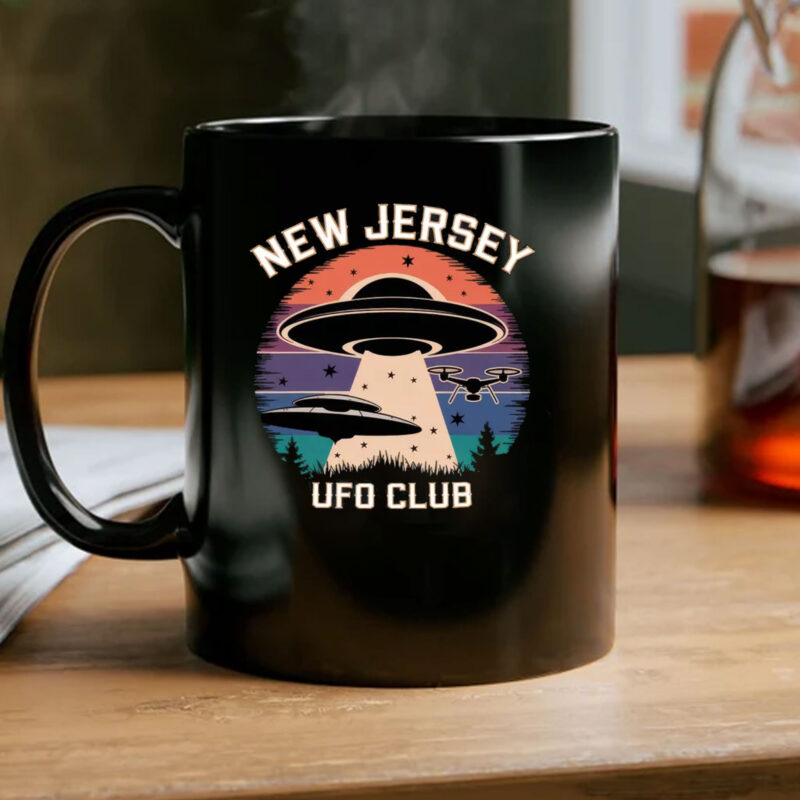 NJ New Jersey Drones UFO Club Mug