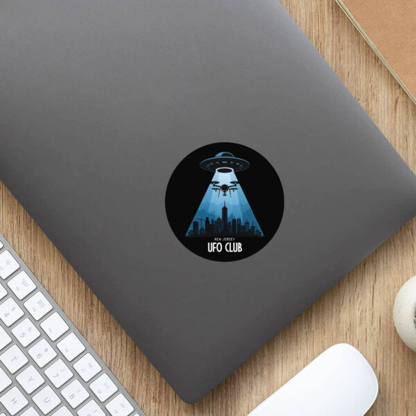 NJ UFO Club Sticker