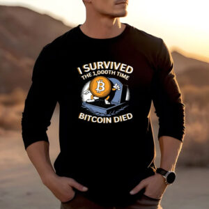 Neil Jacobs I Survived The 1.000Th Time Bitcoin Died T-Shirt