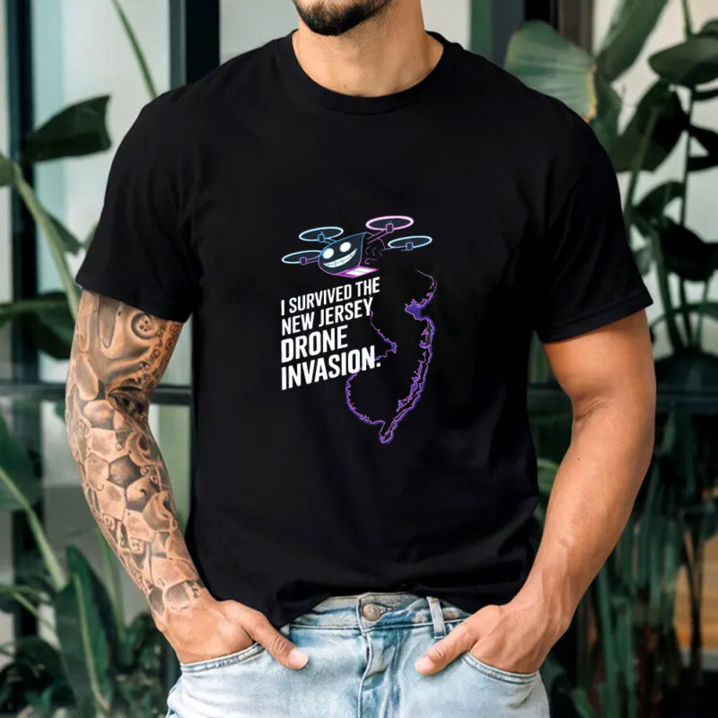 New Jersey Drone Invasion Survivor T-Shirt