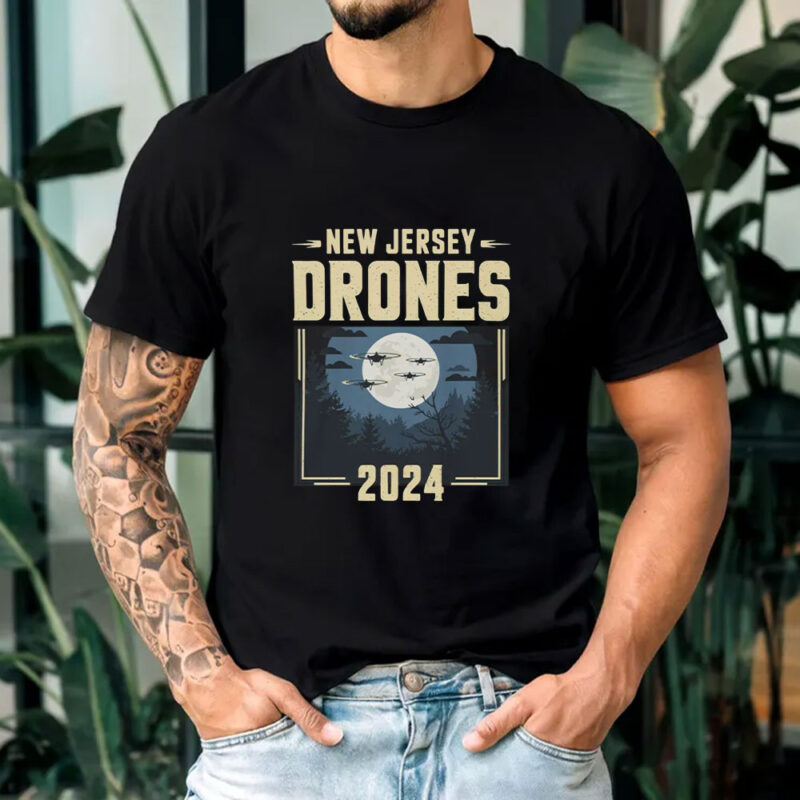 New Jersey Drones 2024 - Drones Enthusiast T-Shirt