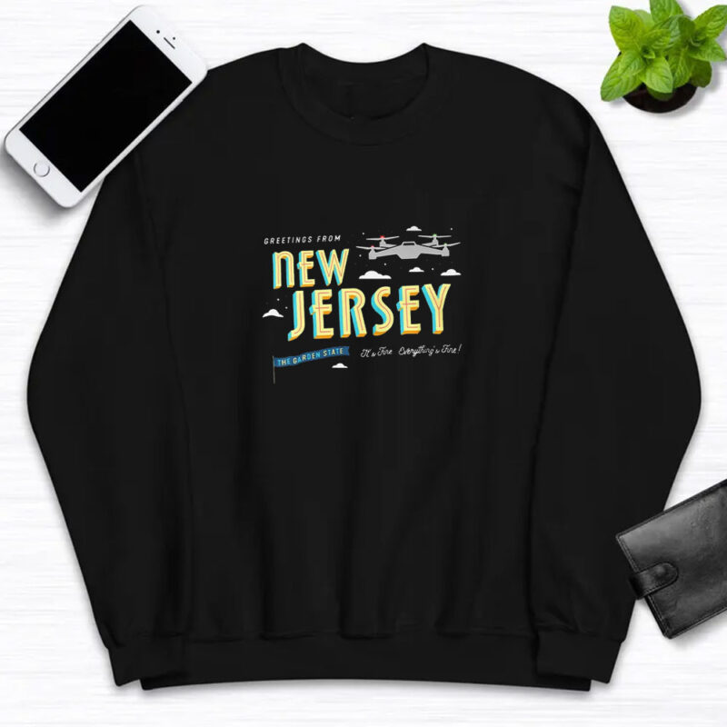 New Jersey Drones - It's Fine! T-Shirt