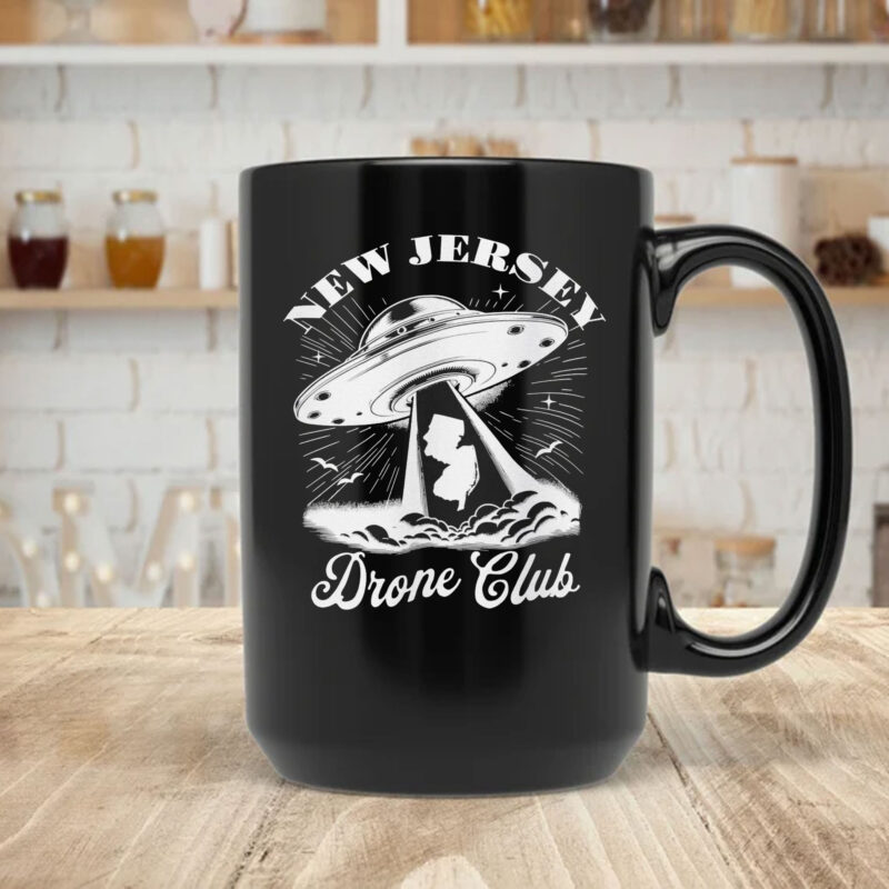 New Jersey Drones Mug - New Jersey UFO 