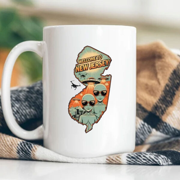 New Jersey UFO Mug - New Jersey Drones