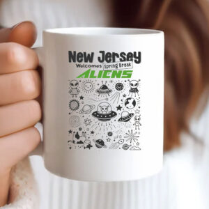 New Jersey Welcomes Spring Break Aliens 2024 Mug