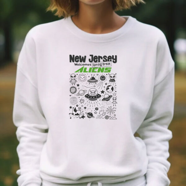 New Jersey Welcomes Spring Break Aliens 2024 T-Shirt