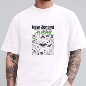 New Jersey Welcomes Spring Break Aliens 2024 T-Shirt