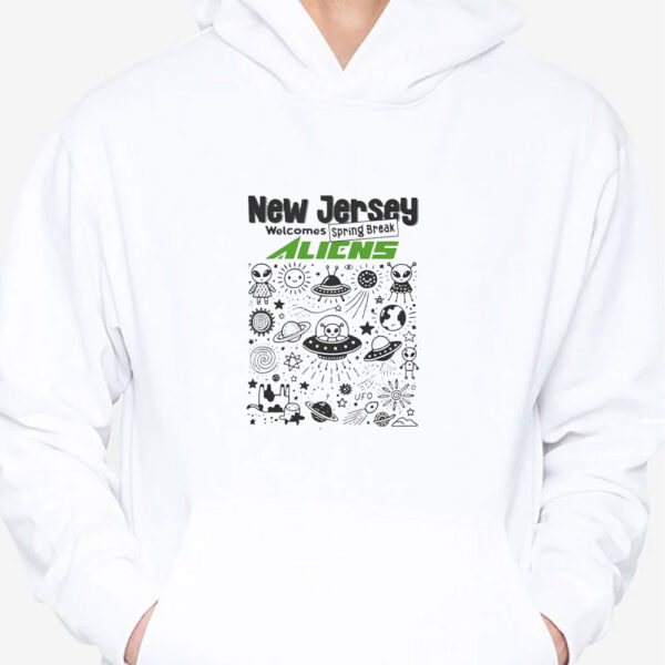 New Jersey Welcomes Spring Break Aliens 2024 T-Shirt