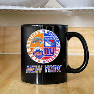 New York Teams logo Mug Coffee 2024