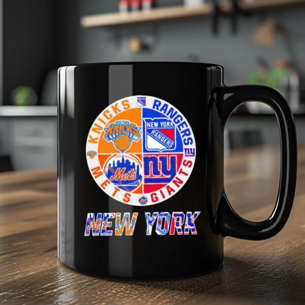 New York Teams logo Mug Coffee 20242