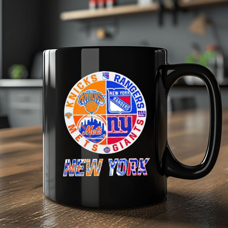 New York Teams logo Mug Coffee 20242