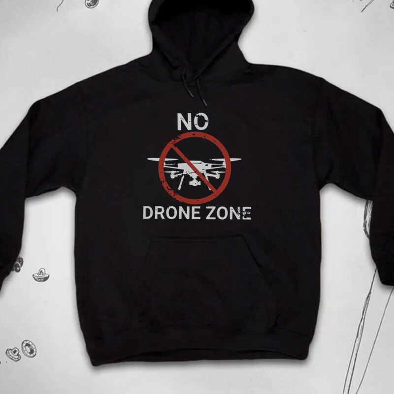 No Drones Zone T-shirt 