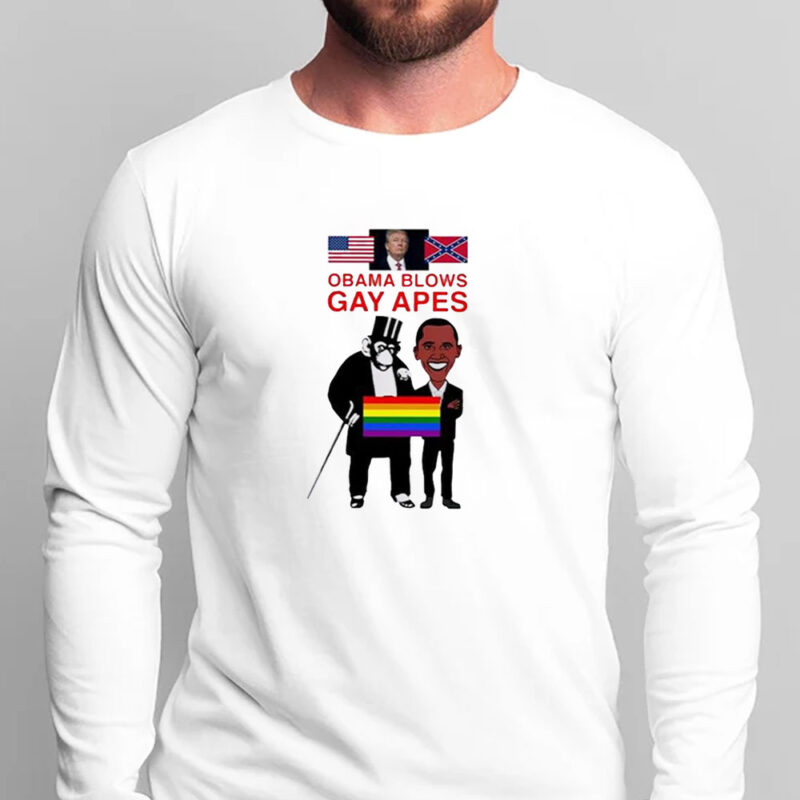 OBAMA BLOWS GAY APES T-Shirt