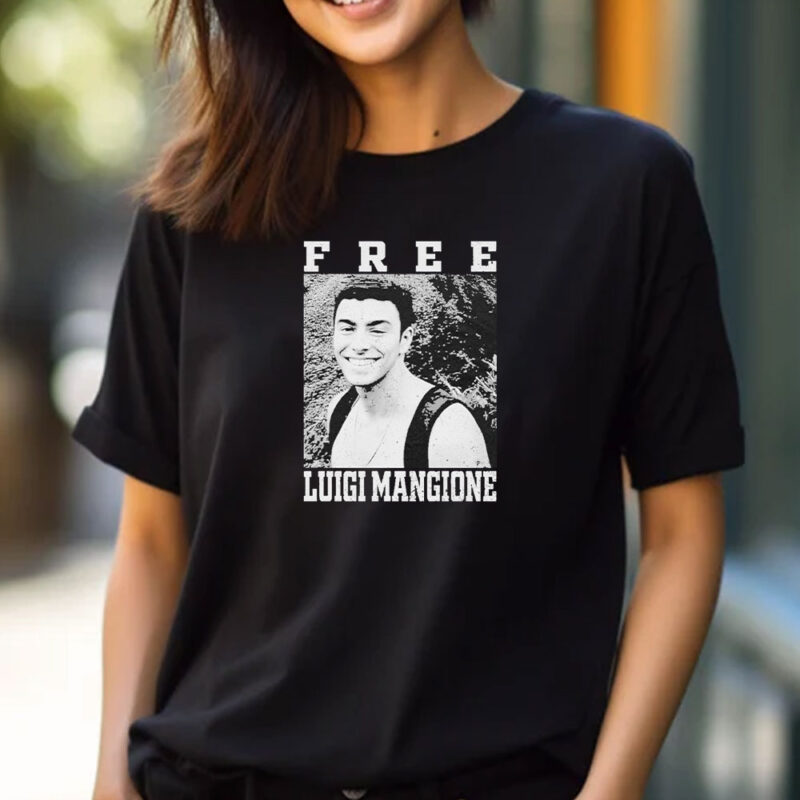 Official Free Luigi Mangione 2024 T-Shirt