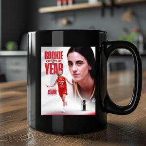 Official Poster Congrats Caitlin Clark Indiana Fever is the WNBA 2024 Rookie of the Year Mug2