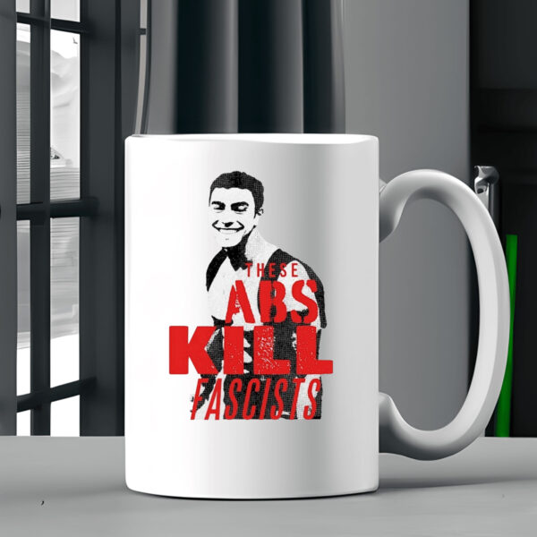 Official These Abs Kill Fascists Luigi Mangione Mug