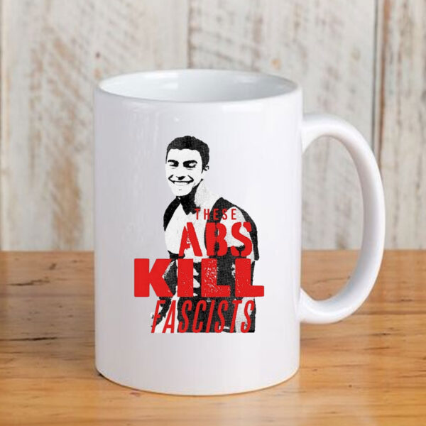 Official These Abs Kill Fascists Luigi Mangione Mug