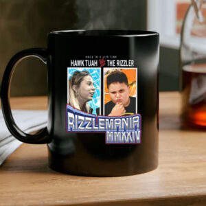 Once In A Lifetime Hawk Tuah Vs The Rizzler Mug