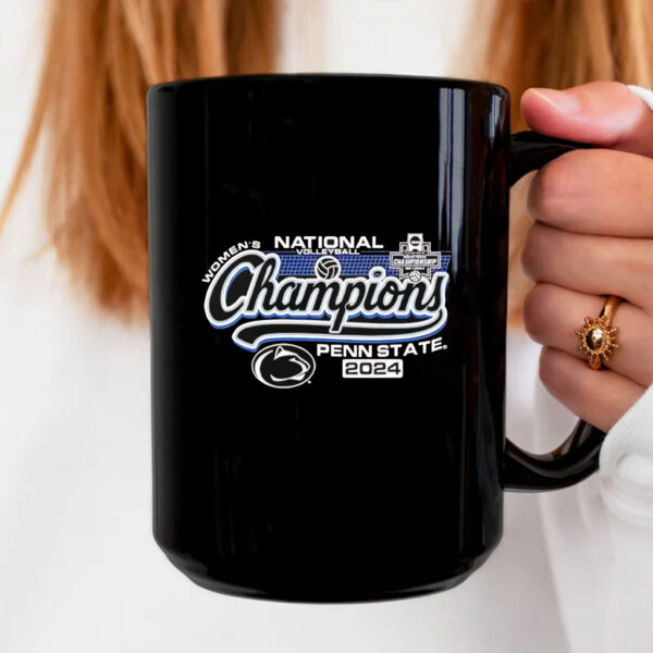 Penn State Nittany Lions National Champs 2024 Women’s Volleyball Mug