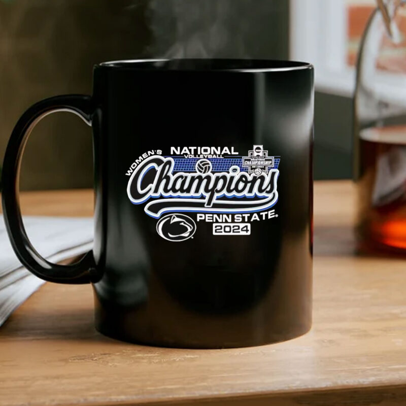 Penn State Nittany Lions National Champs 2024 Women’s Volleyball Mug