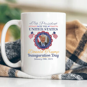 President Donald Trump Inauguration Day 2025 Mug