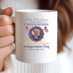 President Donald Trump Inauguration Day 2025 Mug