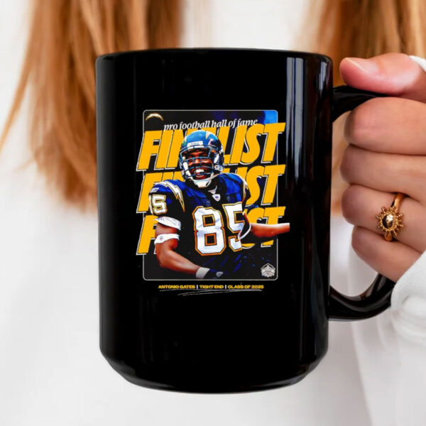 Pro football Hall of Fame Antonio Gates tight end class of 2025 Mug