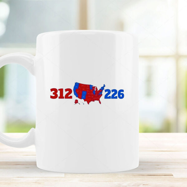 Red Wave Election Map 312-226 Mug