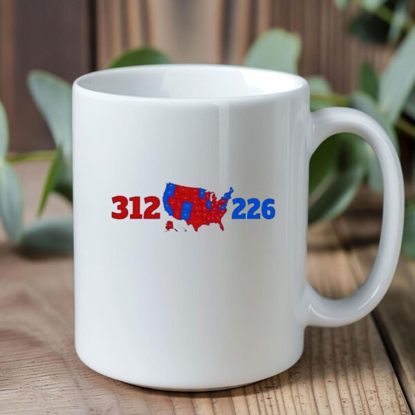 Red Wave Election Map 312-226 Mug