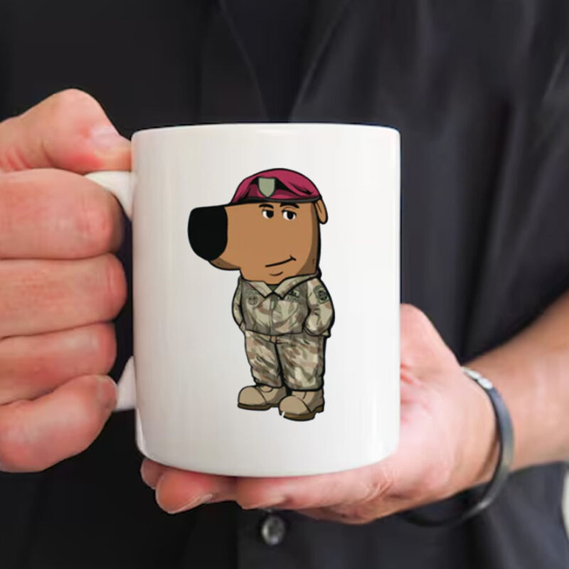 SBC Airborne Low Key Chill Guy Mug1