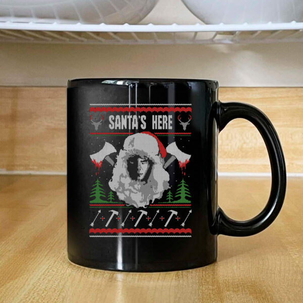 Silent Night Deadly Night Santa's Here Mug 2024