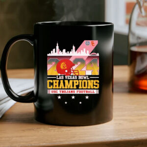 Skyline 2024 Las Vegas Bowl Champions USC Trojans football Mug