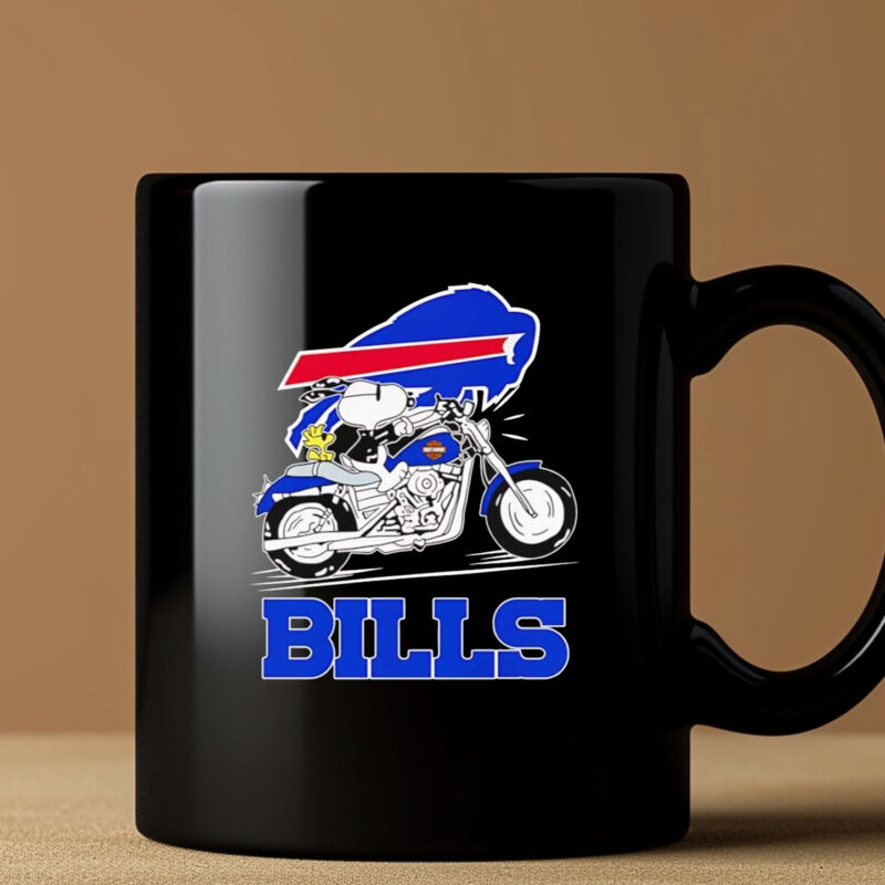 Snoopy riding motorcycle Buffalo Bills Mug 20243