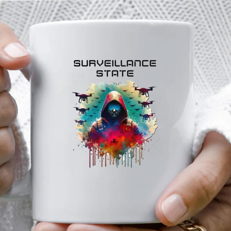 Surveillance State Drones Mug