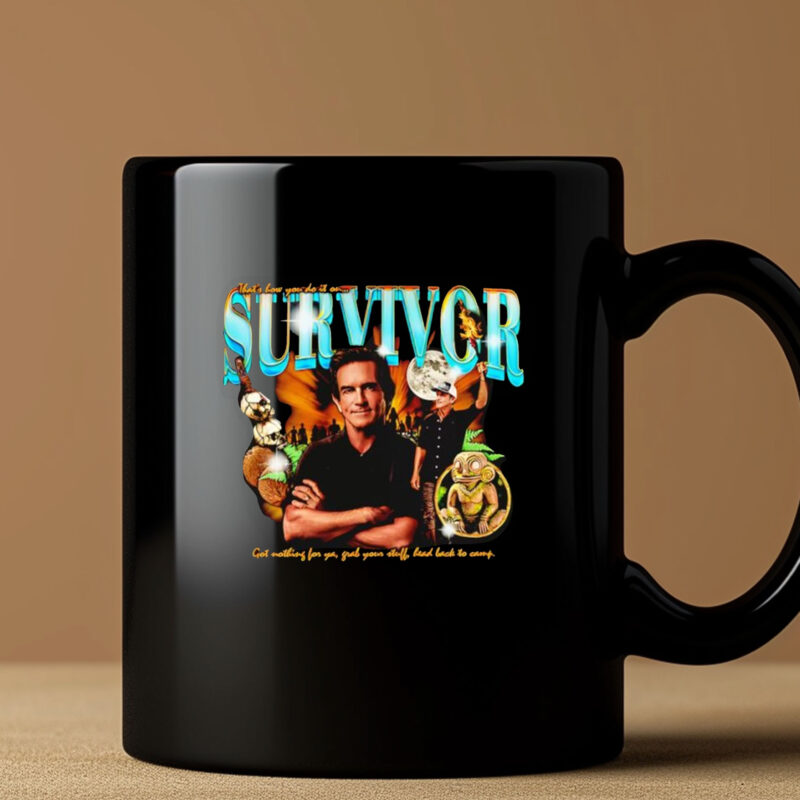 Survivor Jeff Heartthrob graphic Mug 20243