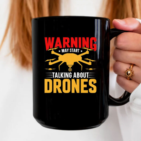 Talking About Drones Mug