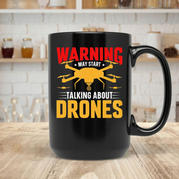 Talking About Drones Mug