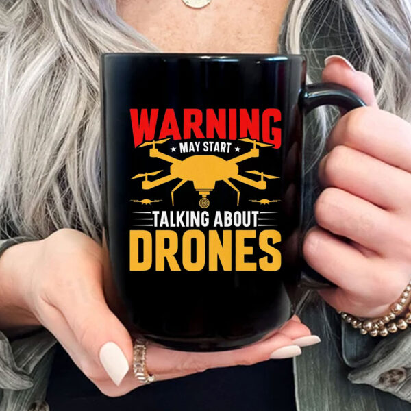 Talking About Drones Mug