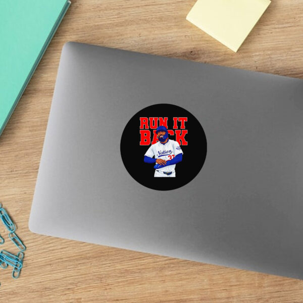 Teoscar Hernández run it back Sticker