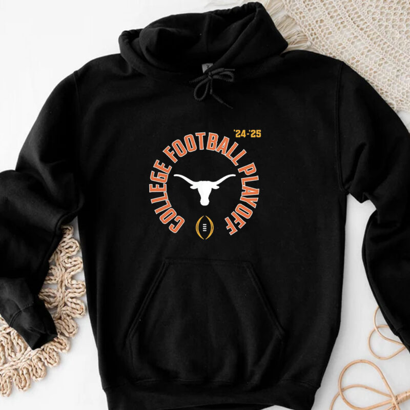 Texas Longhorns 2024 College Football Playoff T-shirt3