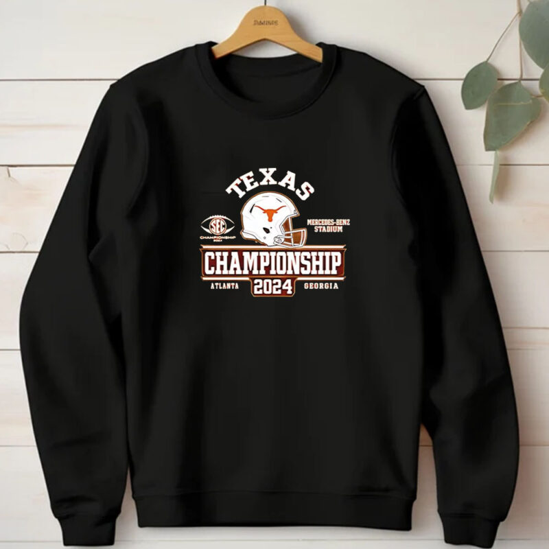 Texas Longhorns 2024 SEC Football Championship Game Bound T-shirt1