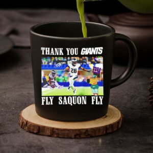 Thank you New York Giants fly Saquon fly Chill guy dog Mug