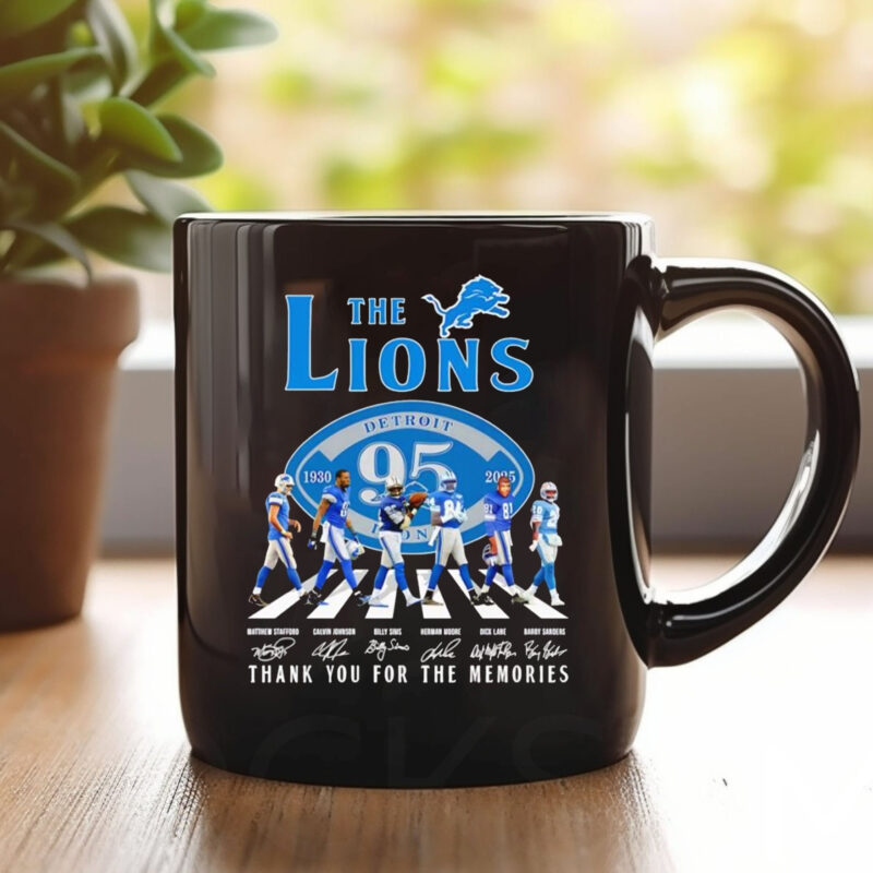 The Lions 1930 2025 Abbey Road thank you for the memories Mug 20241