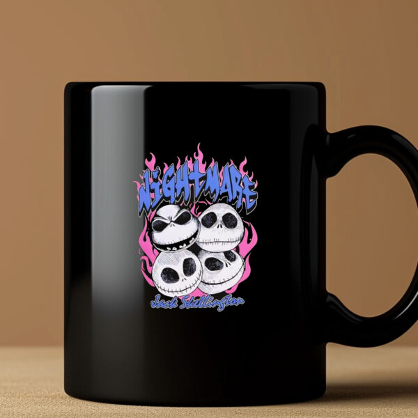 The Nightmare Before Christmas Jack The Nightmare Before Christmas Jack heads flame Mug 2024343